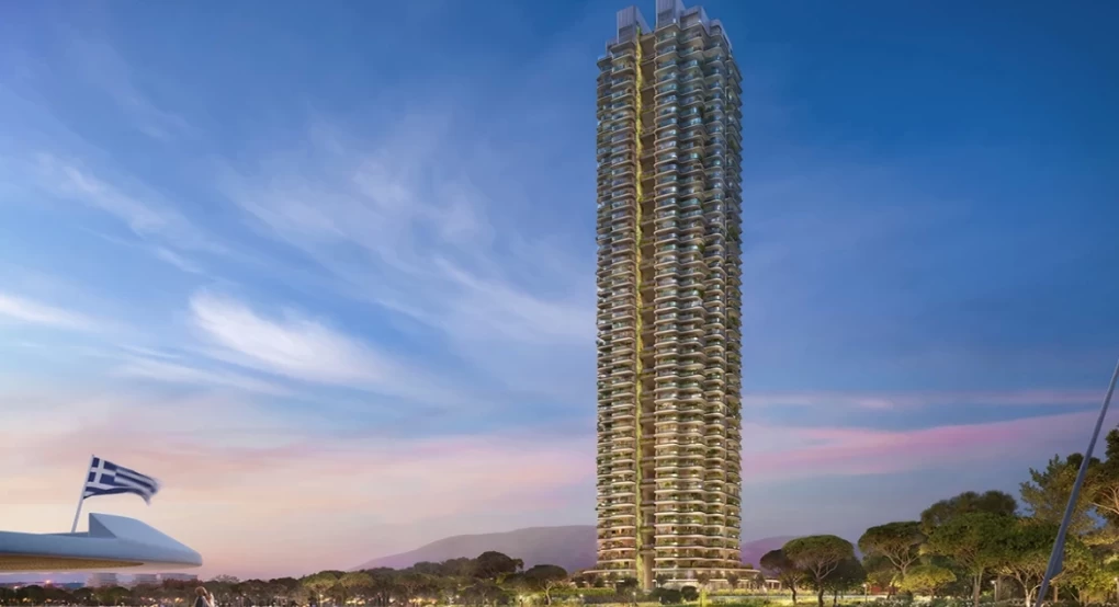 Riviera Tower: Ο υψηλότερος πράσινος ουρανοξύστης στη Μεσόγειο θα βρίσκεται στο Ελληνικό