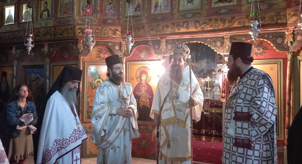 Ο Αρχιεπίσκοπος Κατάρ στην Ιερά Μονή Αρχαγγέλου Μιχαήλ