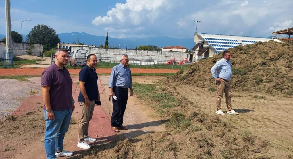 Ξεκίνησαν οι εργασίες στο γήπεδο της Αριδαίας