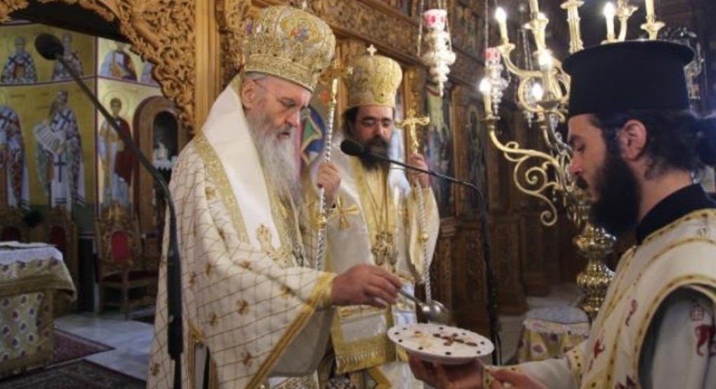 Η πρώτη του έτους στη Μητρόπολη Καστοριάς Η πρώτη του έτους στη Μητρόπολη Καστοριάς