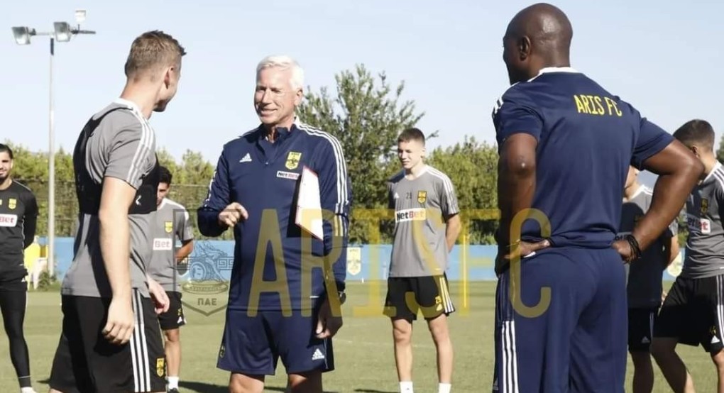 Πρώτη προπόνηση για τον Pardew