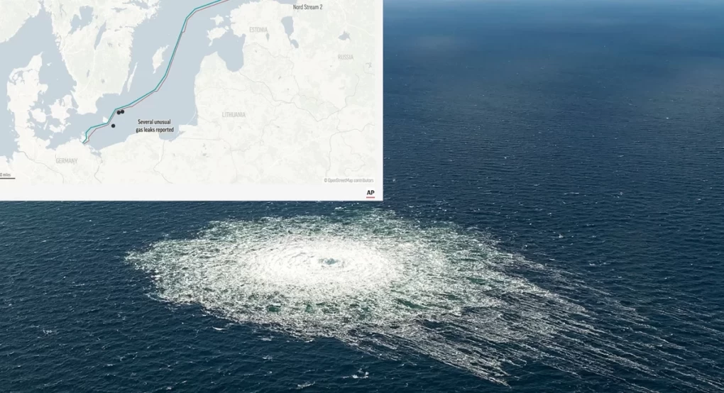 Nord Stream: Οι 2 μεγάλες εκρήξεις σαν σεισμοί -Ολα τα σενάρια για το πώς τρύπησαν τους αγωγούς Nord Stream: Οι 2 μεγάλες εκρήξεις σαν σεισμοί -Ολα τα σενάρια για το πώς τρύπησαν τους αγωγούς