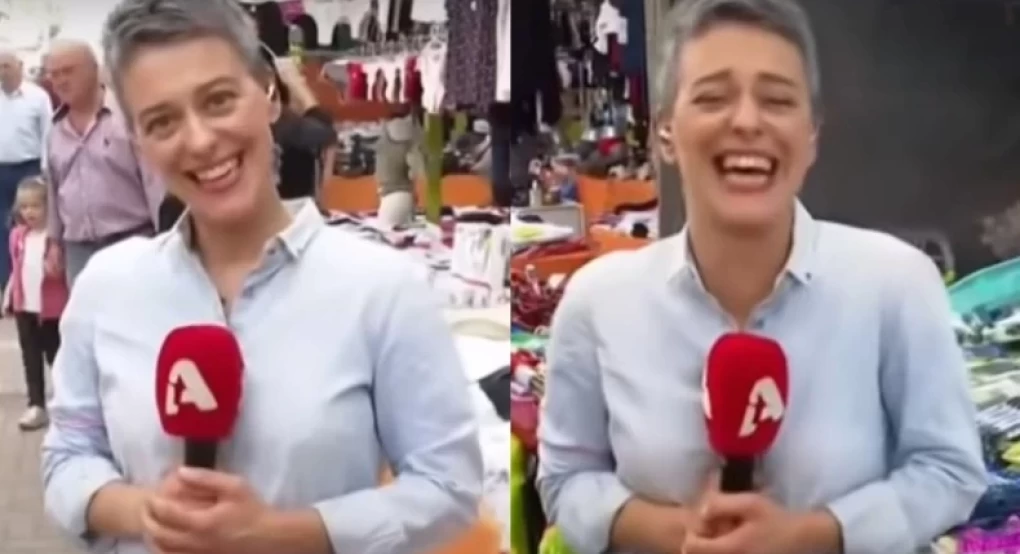 Viral η Λαρισαία ρεπόρτερ που δεν σταματούσε να γελάει: «Πόσα τσίπουρα έχεις πιει;» Viral η Λαρισαία ρεπόρτερ που δεν σταματούσε να γελάει: «Πόσα τσίπουρα έχεις πιει;»