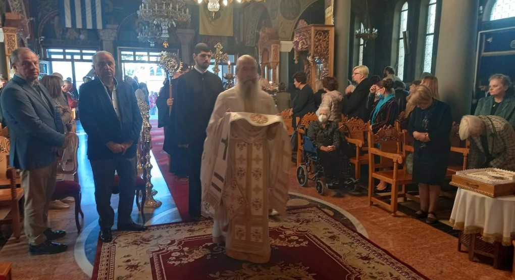 Στην Παναγία Παντάνασσα ο Διονύσης Σταμενίτης Στην Παναγία Παντάνασσα ο Διονύσης Σταμενίτης