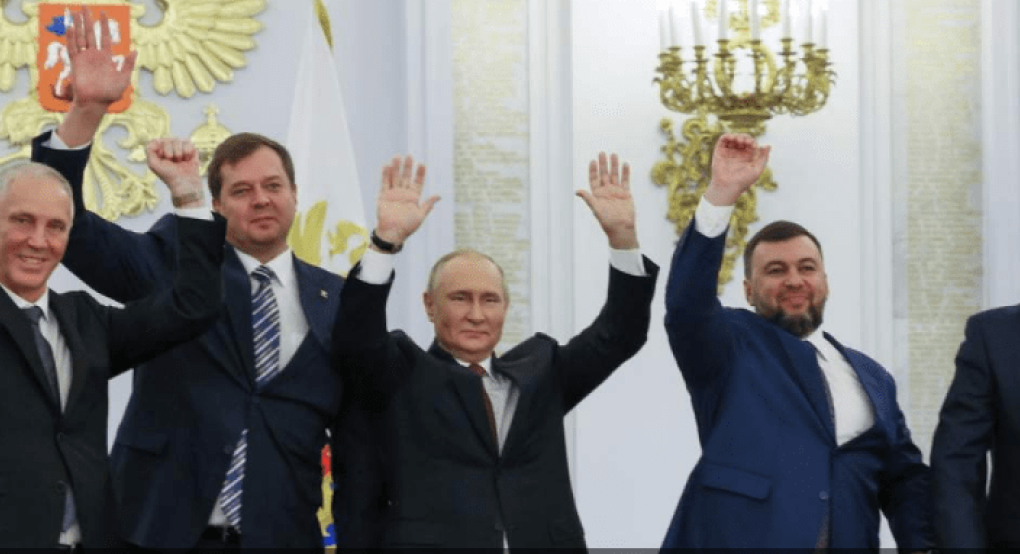 Τι σημαίνει η προσάρτηση του 15% της Ουκρανίας στην Ρωσία