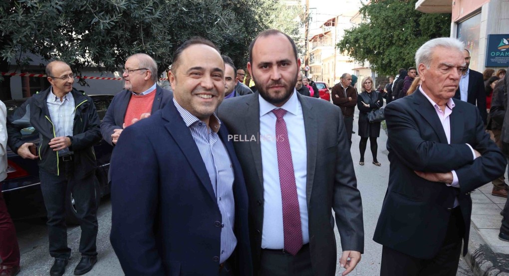 Στην Έδεσσα για το Όραμα ο Δημήτρης Γιάντσης Στην Έδεσσα για το Όραμα ο Δημήτρης Γιάντσης