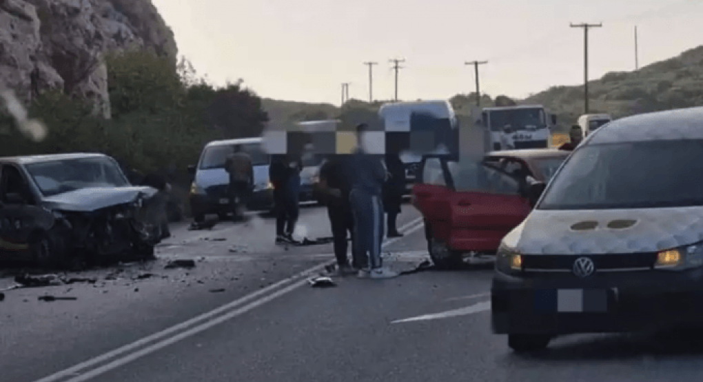 Τροχαίο στην Κρήτη με 2 οχήματα: Μια νεκρή και ένας σοβαρά τραυματίας