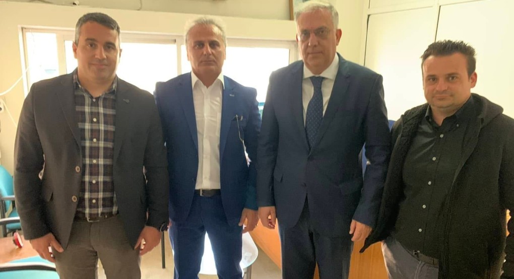 Συνάντηση του Δ.Σ. των αστυνομικών της Πέλλας με Τάκη Θεοδωρικάκο Συνάντηση του Δ.Σ. των αστυνομικών της Πέλλας με Τάκη Θεοδωρικάκο