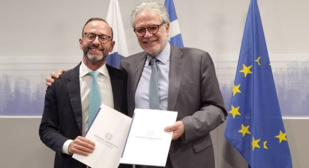 Υπογραφή Μνημονίου Συνεργασίας μεταξύ του Υπουργείου Κλιματικής Κρίσης και Πολιτικής Προστασίας και του Υπερταμείου Υπογραφή Μνημονίου Συνεργασίας μεταξύ του Υπουργείου Κλιματικής Κρίσης και Πολιτικής Προστασίας και του Υπερταμείου