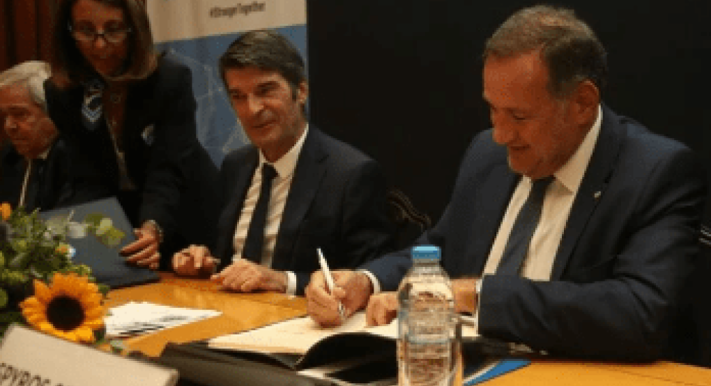 Ανανέωση του συμφώνου συνεργασίας για την προώθηση των Ολυμπιακών και Παραολυμπιακών Αγώνων «Παρίσι 2024» Ανανέωση του συμφώνου συνεργασίας για την προώθηση των Ολυμπιακών και Παραολυμπιακών Αγώνων «Παρίσι 2024»