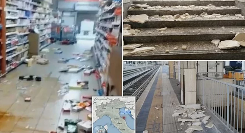 Ιταλία- Σεισμός 5,7 Ρίχτερ χθες ταρακούνησε το Ρίμινι