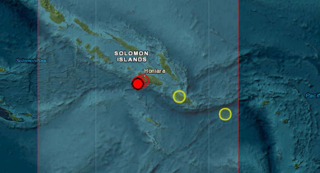 Σεισμός 7 Ρίχτερ στα νησιά του Σολομώντα - Λήξη συναγερμού για επικείμενο τσουνάμι