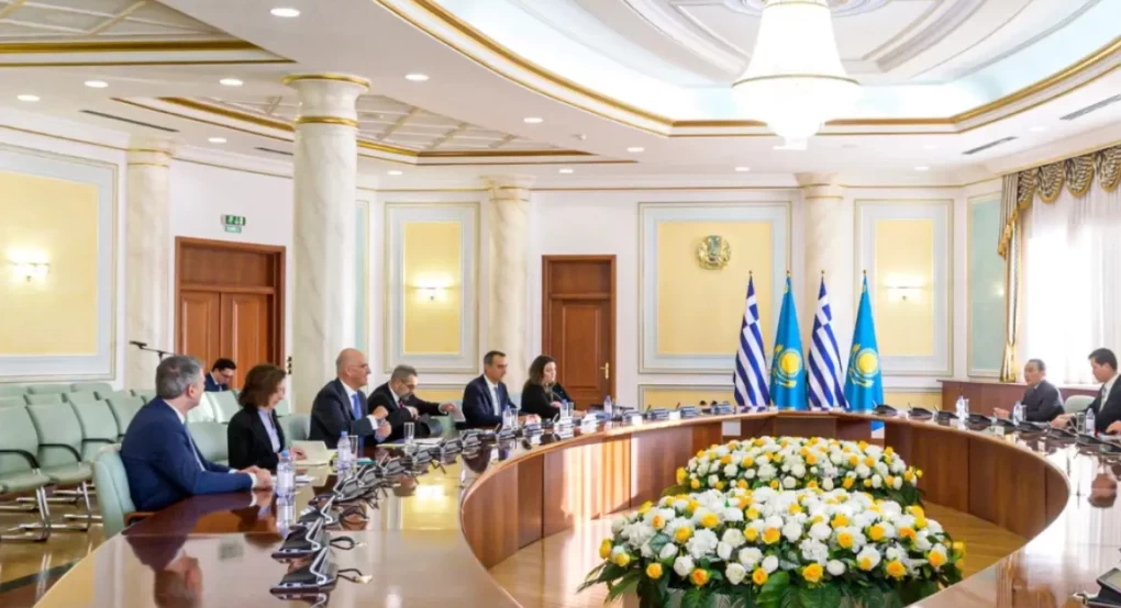 Στην Αστάνα ο Νίκος Δένδιας - Συνάντηση με τον πρόεδρο και τον ΥΠΕΞ του Καζακστάν Στην Αστάνα ο Νίκος Δένδιας - Συνάντηση με τον πρόεδρο και τον ΥΠΕΞ του Καζακστάν