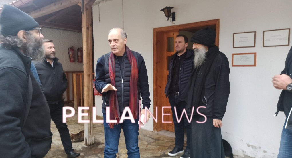 Στην ΙΜ Αρχάγγελου Μιχαήλ Αλμωπίας ο Κυριάκος Βελόπουλος Στην ΙΜ Αρχάγγελου Μιχαήλ Αλμωπίας ο Κυριάκος Βελόπουλος