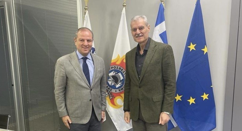 Για θέματα της Πυροσβεστικής Υπηρεσίας Ν. Πέλλας στον Υφυπουργό Πολιτικής Προστασίας ο Βουλευτής Δ. Σταμενίτης Για θέματα της Πυροσβεστικής Υπηρεσίας Ν. Πέλλας στον Υφυπουργό Πολιτικής Προστασίας ο Βουλευτής Δ. Σταμενίτης