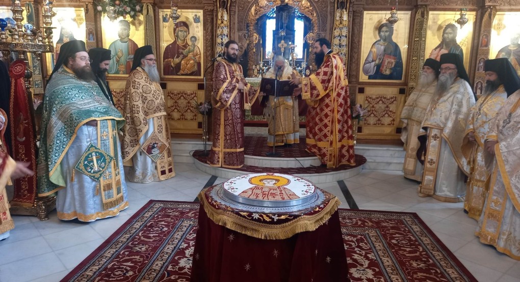 Ι.Ν Αγίου Στεφάνου Σκύδρας: Πάνδημη πανηγυρική θεία Λειτουργία Ι.Ν Αγίου Στεφάνου Σκύδρας: Πάνδημη πανηγυρική θεία Λειτουργία