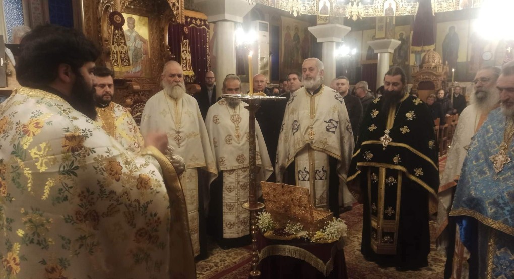 Πανηγυρικός Εσπερινός στην Αψαλο