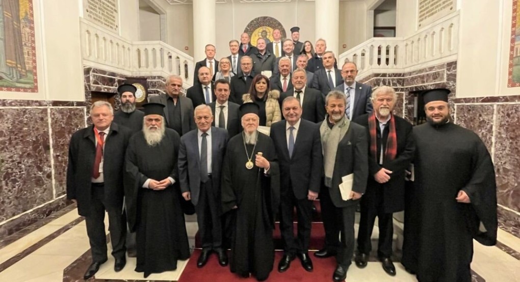 Αντιπροσωπεία της Περιφερειακής Ενώσεως Δήμων Κεντρικής Μακεδονίας στο Οικουμενικό Πατριαρχείο