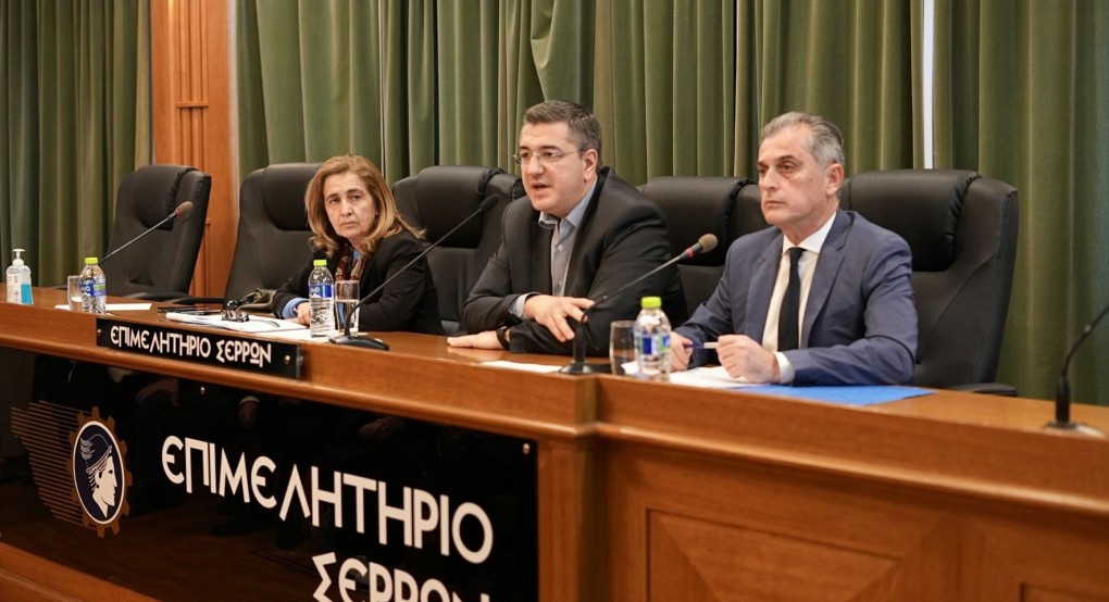 Ο Α. Τζιτζικώστας στην ημερίδα της Περιφέρειας για το ΕΣΠΑ στις Σέρρες Ο Α. Τζιτζικώστας στην ημερίδα της Περιφέρειας για το ΕΣΠΑ στις Σέρρες