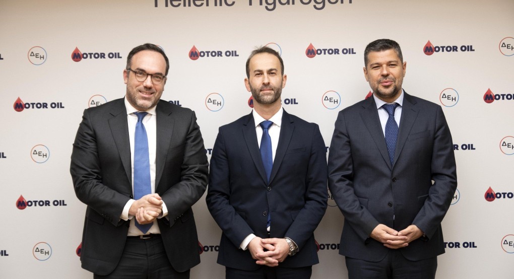 «Hellenic Hydrogen»: Επίσημη σύσταση της κοινοπρακτικής εταιρείας των Μotor Oil και ΔEH