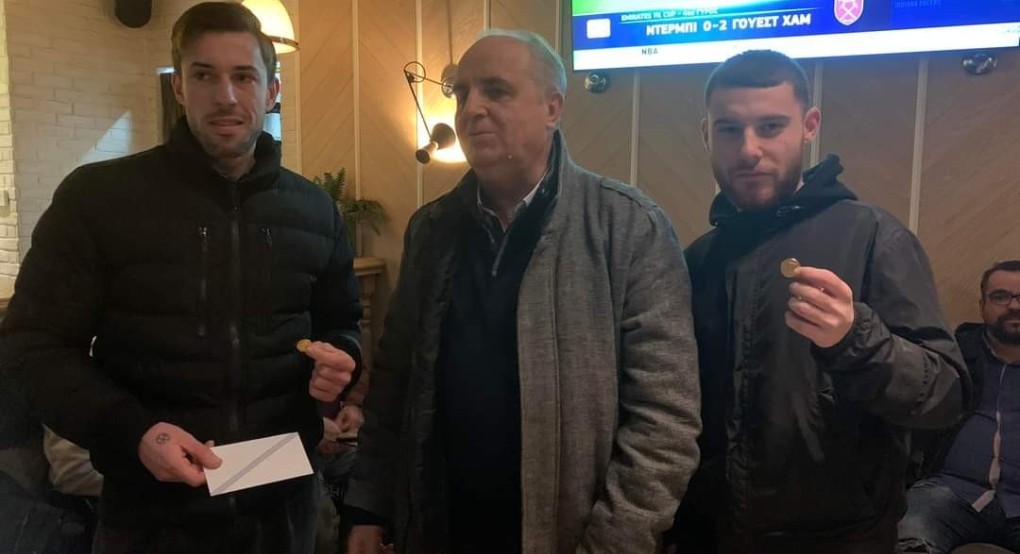 Έκοψε τη βασιλόπιτα του ο Εδεσσαϊκός Έκοψε τη βασιλόπιτα του ο Εδεσσαϊκός