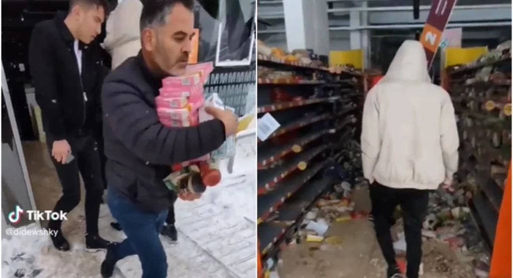Τουρκία: Κάνουν πλιάτσικο στα σούπερ μάρκετ για να βρουν φαγητό