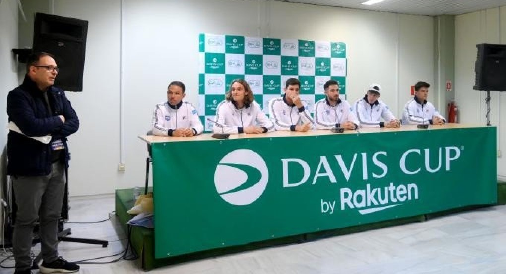 Τσιτσιπάς: «Στόχος μας είναι ο τίτλος του Davis Cup σε 3-4 χρόνια από τώρα» Τσιτσιπάς: «Στόχος μας είναι ο τίτλος του Davis Cup σε 3-4 χρόνια από τώρα»