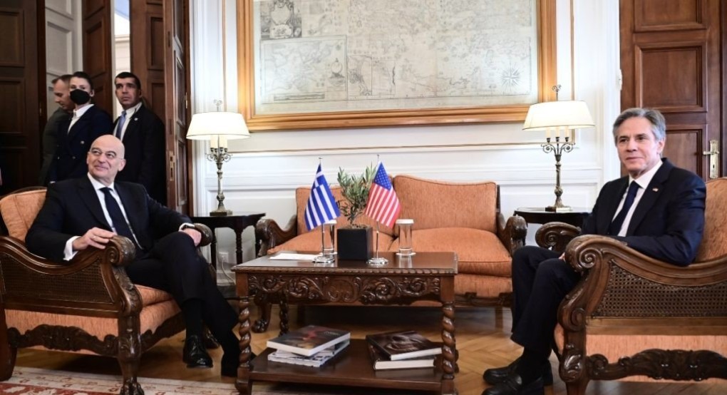 Υπουργείο Εξωτερικών: «Νίκο φίλε μου, προχωράμε μαζί για ένα καλύτερο μέλλον» - Θερμό κλίμα στη συνάντηση Μπλίνκεν-Δένδια Υπουργείο Εξωτερικών: «Νίκο φίλε μου, προχωράμε μαζί για ένα καλύτερο μέλλον» - Θερμό κλίμα στη συνάντηση Μπλίνκεν-Δένδια