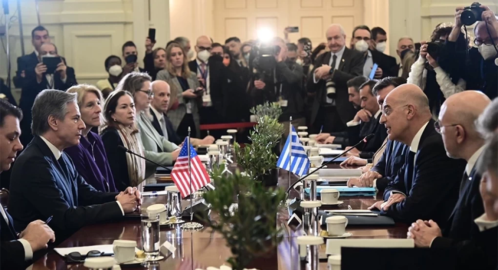Μπλίνκεν στο υπουργείο Εξωτερικών: Βασικός στρατηγικός κόμβος η Αλεξανδρούπολη Μπλίνκεν στο υπουργείο Εξωτερικών: Βασικός στρατηγικός κόμβος η Αλεξανδρούπολη