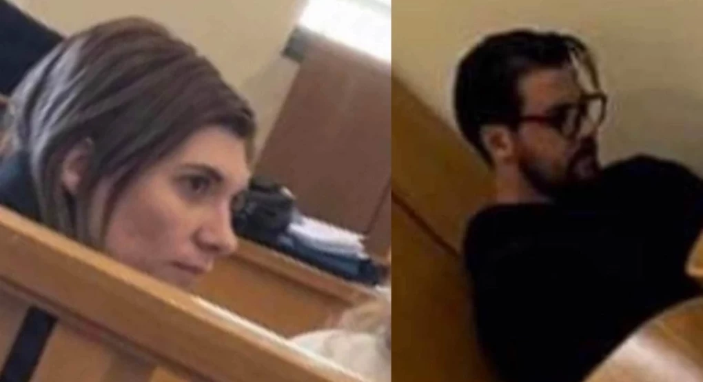 Πισπιρίγκου και Δασκαλάκης μέσα στην αίθουσα του δικαστηρίου Πισπιρίγκου και Δασκαλάκης μέσα στην αίθουσα του δικαστηρίου