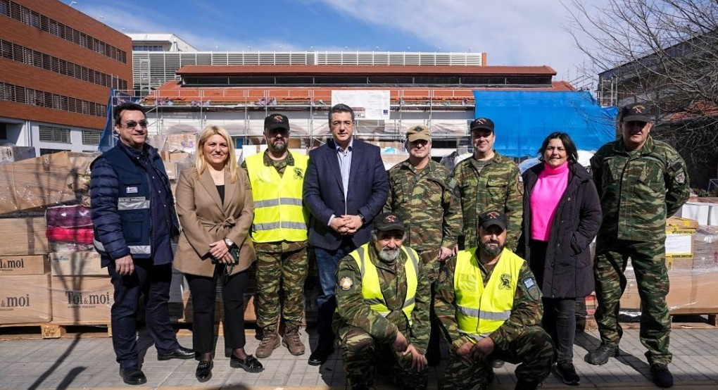 Α. Τζιτζικώστας: «Συγκινητική η ανταπόκριση των πολιτών της Κεντρικής Μακεδονίας - 120 τόνοι ανθρωπιστικής βοήθειας από την Περιφέρεια στους σεισμόπληκτους της Τουρκίας και της Συρίας» Α. Τζιτζικώστας: «Συγκινητική η ανταπόκριση των πολιτών της Κεντρικής Μακεδονίας - 120 τόνοι ανθρωπιστικής βοήθειας από την Περιφέρεια στους σεισμόπληκτους της Τουρκίας και της Συρίας»