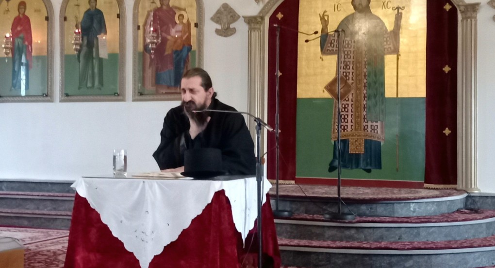 ΙΝ Αγίου Αντώνιου: Μάθημα με τον Ιεροκήρυκα π. Παντελεήμων ΙΝ Αγίου Αντώνιου: Μάθημα με τον Ιεροκήρυκα π. Παντελεήμων