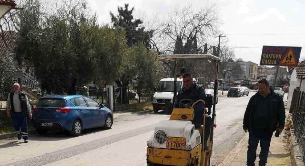Έργα στην τ.κ. Πέλλας από τον Δήμο  Πέλλας και τη ΔΕΥΑΠ