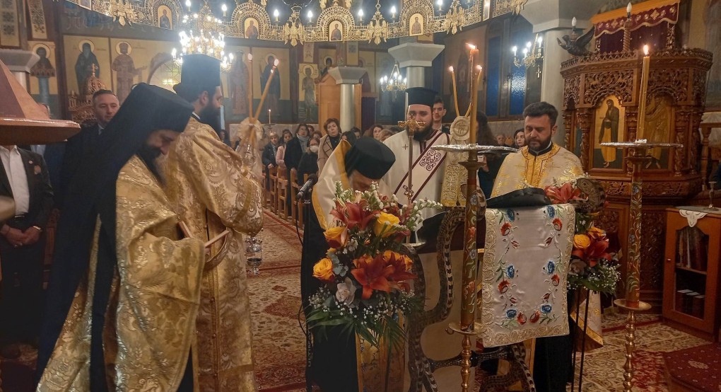 Οι Γ Χαιρετισμοί στην Ιερά Μητροπολη Εδέσσης Πέλλης και Αλμωπίας Οι Γ Χαιρετισμοί στην Ιερά Μητροπολη Εδέσσης Πέλλης και Αλμωπίας