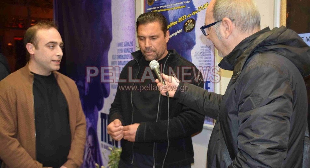 O Χολιγουντιανός Manu Bennett στα Γιαννιτσά και στην κάμερα του pellanews.gr O Χολιγουντιανός Manu Bennett στα Γιαννιτσά και στην κάμερα του pellanews.gr