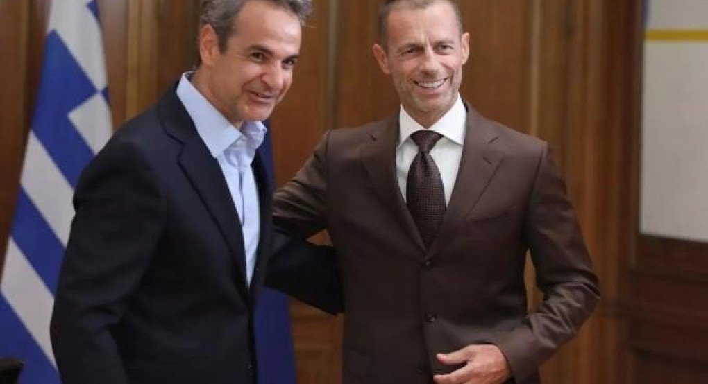 Οικονόμου: «Ο Μητσοτάκης μίλησε με τον Τσέφεριν γιατί θέλει το πρωτάθλημα να τελειώσει με διαιτησίες υψηλού επιπέδου» Οικονόμου: «Ο Μητσοτάκης μίλησε με τον Τσέφεριν γιατί θέλει το πρωτάθλημα να τελειώσει με διαιτησίες υψηλού επιπέδου»