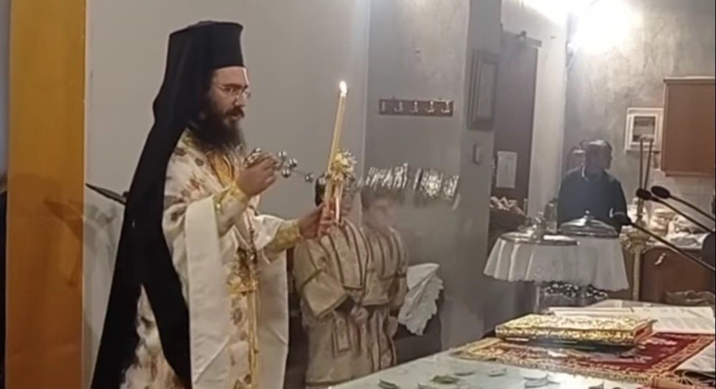 Η 1η Ανάσταση του πατρός Νικάνδρου ως Αρχιμανδρίτης Η 1η Ανάσταση του πατρός Νικάνδρου ως Αρχιμανδρίτης