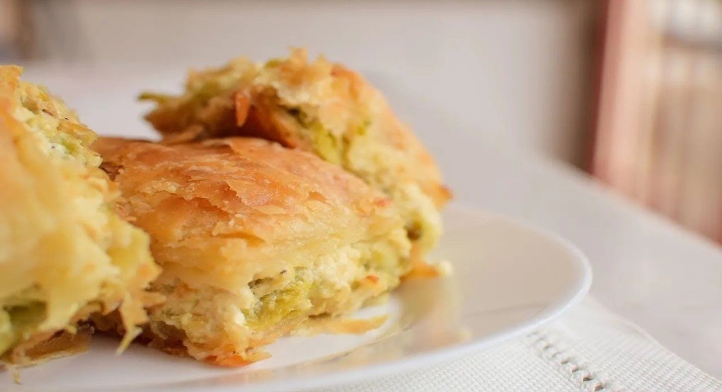 Πρασόπιτα-Leek pie Πρασόπιτα-Leek pie