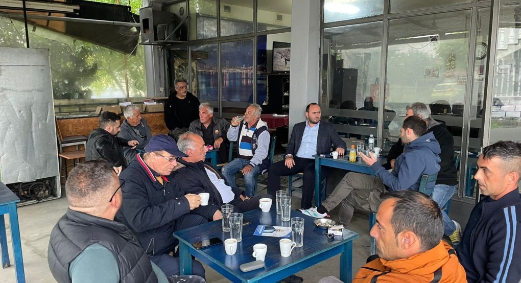 Στη Δημοτική Ενότητα Αριδαίας ο Λάκης Βασιλειάδης Στη Δημοτική Ενότητα Αριδαίας ο Λάκης Βασιλειάδης