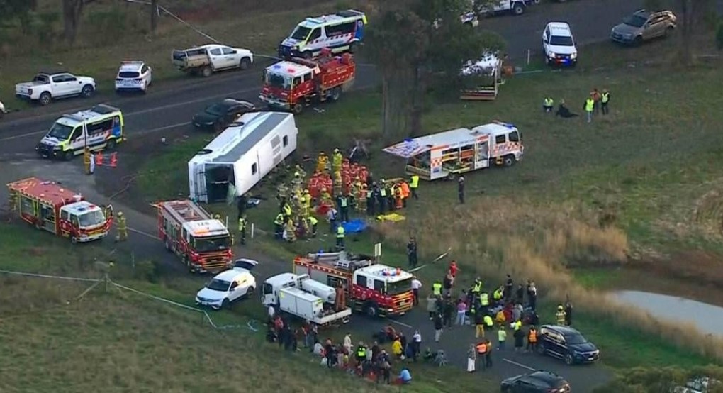 Δεκάδες μαθητές τραυματίες στη Μελβούρνη από σύγκρουση σχολικού με φορτηγό