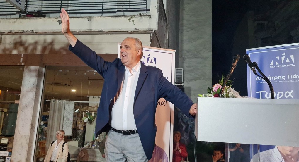Έδεσσα: Σύνθημα νίκης για τον Δημήτρη Γιάννου Έδεσσα: Σύνθημα νίκης για τον Δημήτρη Γιάννου