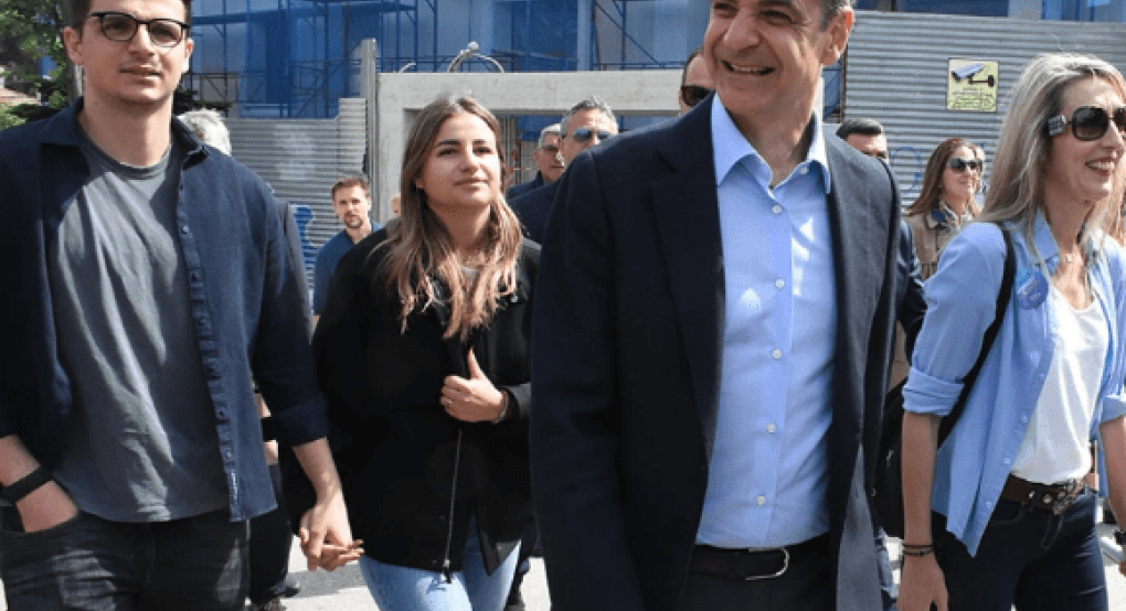 Ψήφισε ο Κυριάκος Μητσοτάκης Ψήφισε ο Κυριάκος Μητσοτάκης