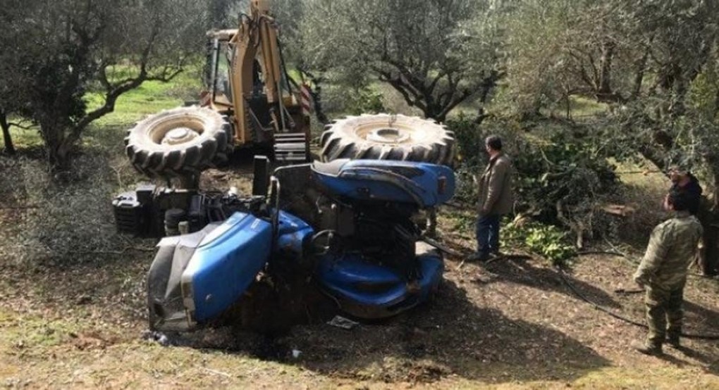 Νεκρός 66χρονος που εγκλωβίστηκε κάτω από το τρακτέρ του Νεκρός 66χρονος που εγκλωβίστηκε κάτω από το τρακτέρ του