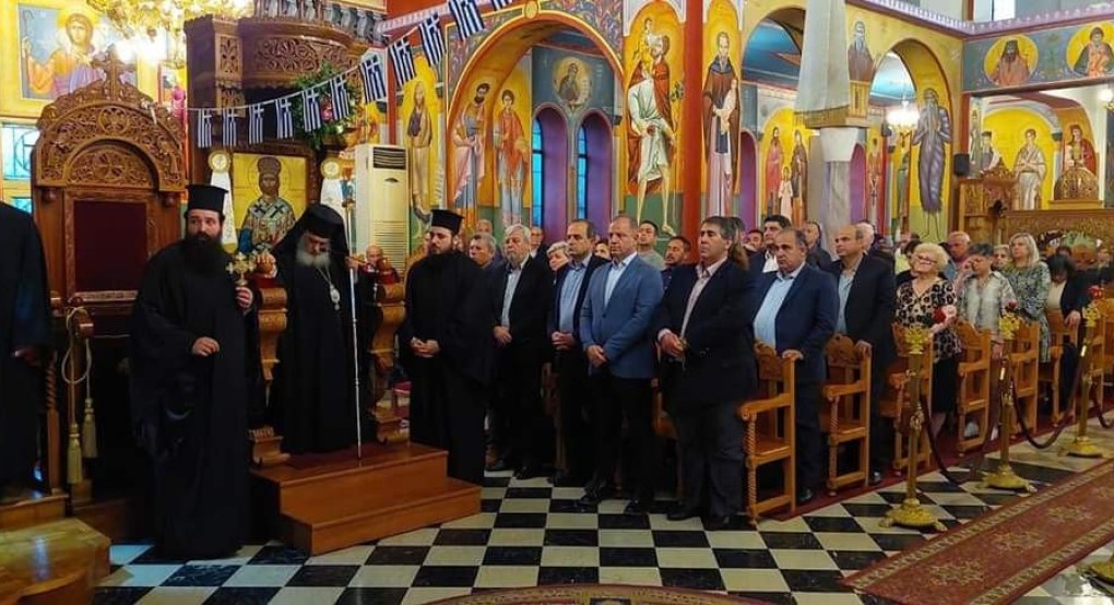 Αρχιερατικός Εσπερινός στα Άθυρα Αρχιερατικός Εσπερινός στα Άθυρα