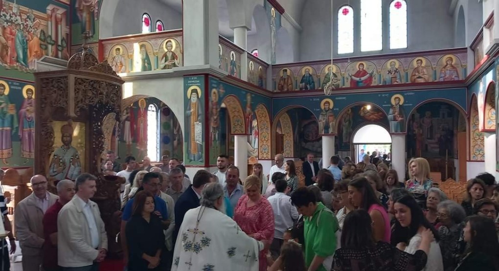 Λαμπρός εορτασμός του Αγίου Δωροθέου Λαμπρός εορτασμός του Αγίου Δωροθέου