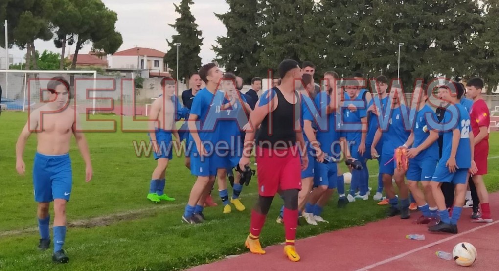 Αλμωπός για Κ16: Το μέλλον του ποδοσφαίρου είναι λαμπρό Αλμωπός για Κ16: Το μέλλον του ποδοσφαίρου είναι λαμπρό