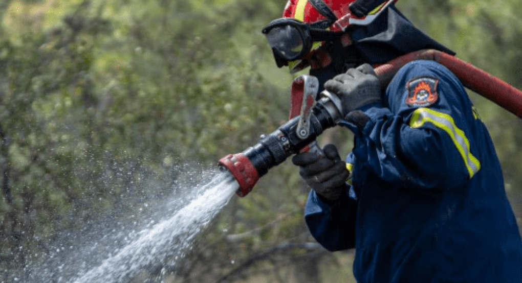 Φωτιά σε δύσβατη περιοχή Φωτιά σε δύσβατη περιοχή