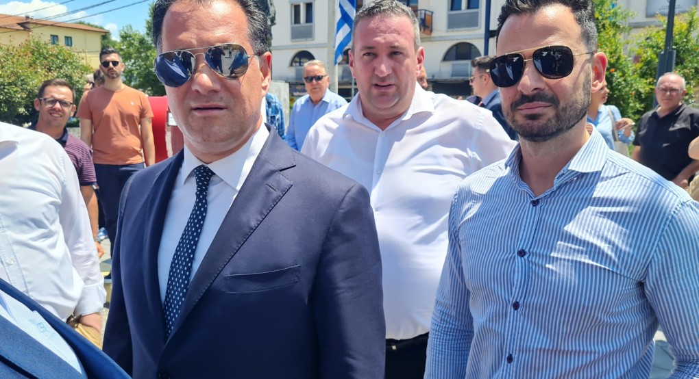 Με τον Άδωνι Γεωργιάδη ο Γιάννης Κετικίδης Με τον Άδωνι Γεωργιάδη ο Γιάννης Κετικίδης