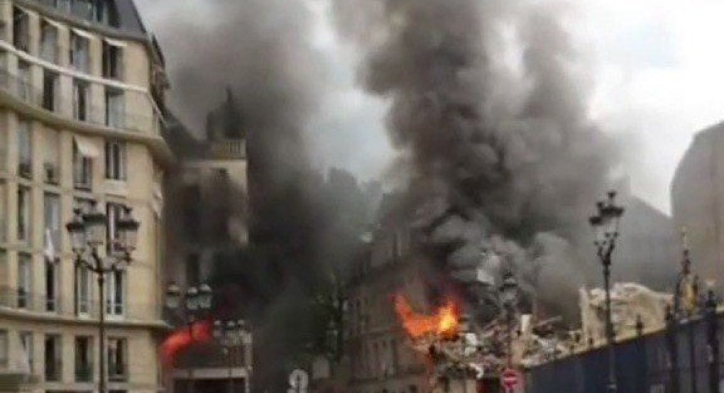 Ισχυρή έκρηξη στο κέντρο του Παρισιού
