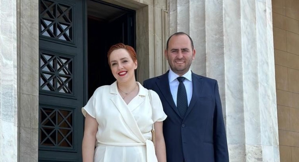 Στην ορκωμοσία της Βουλής ο Λάκης Βασιλειάδης